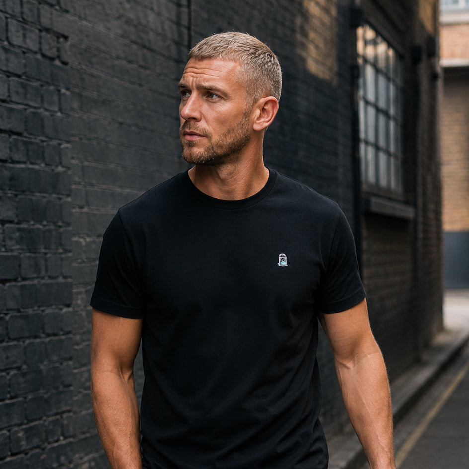 Blackwell Pique T-Shirt — Black
