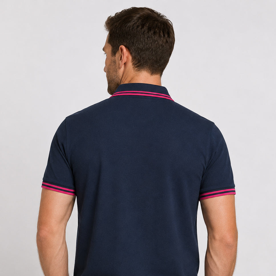 Monaco Polo — Navy