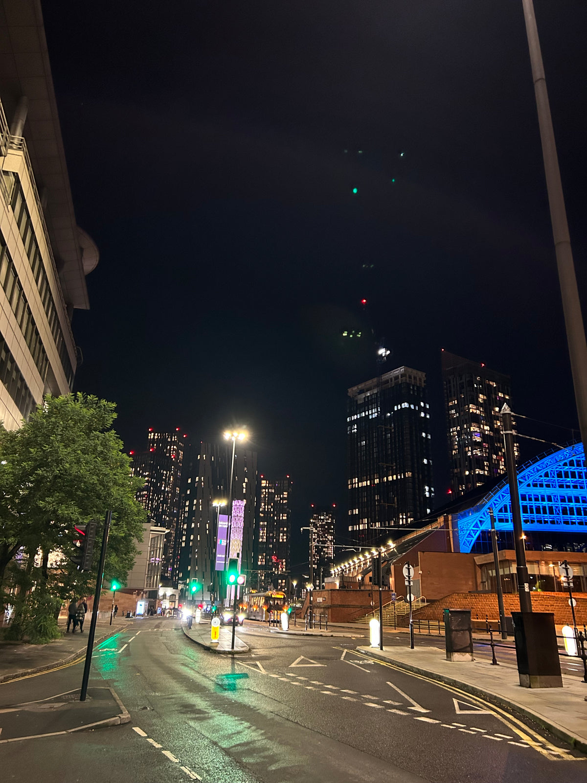 Manchester at Night