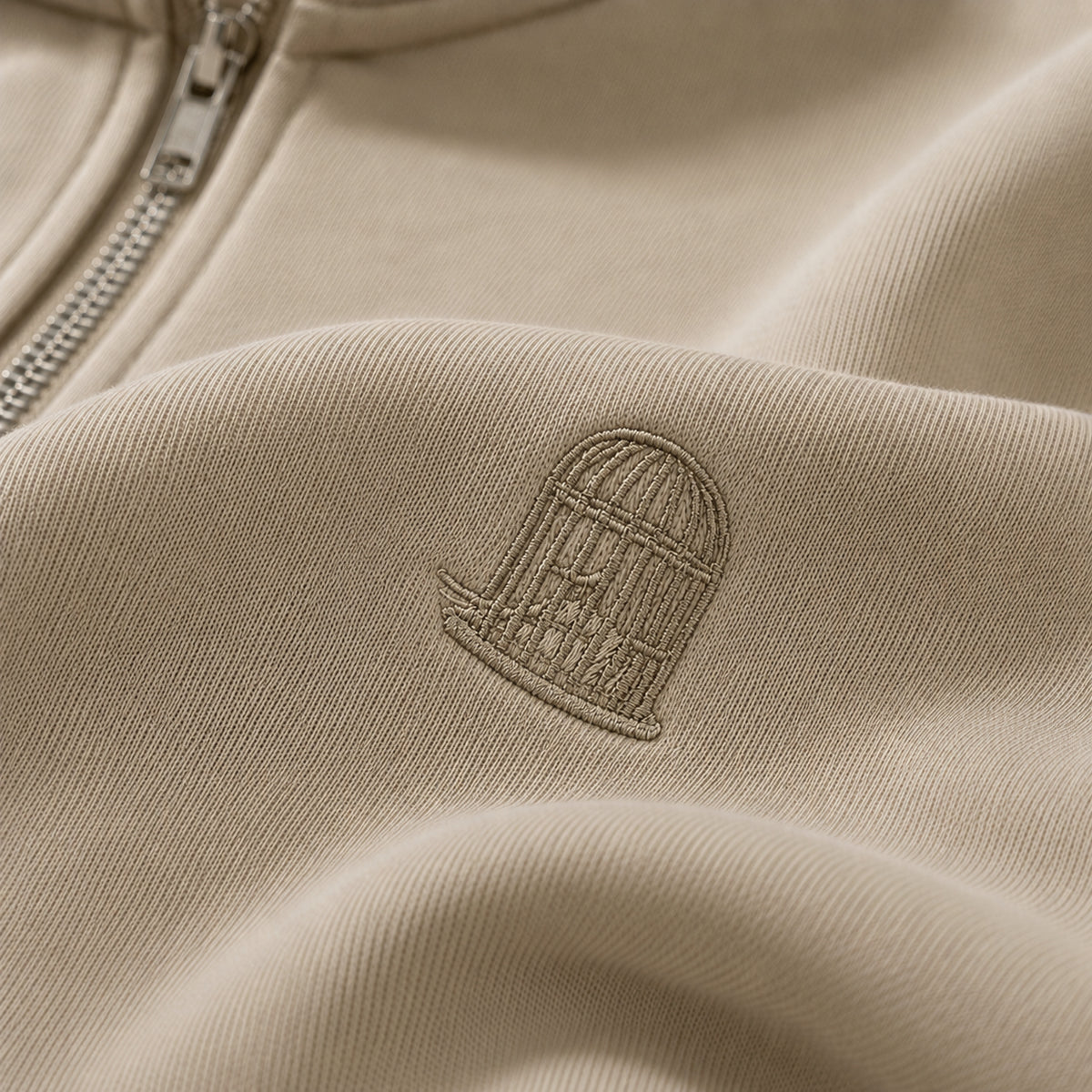 Mason Quarter Zip - Stone