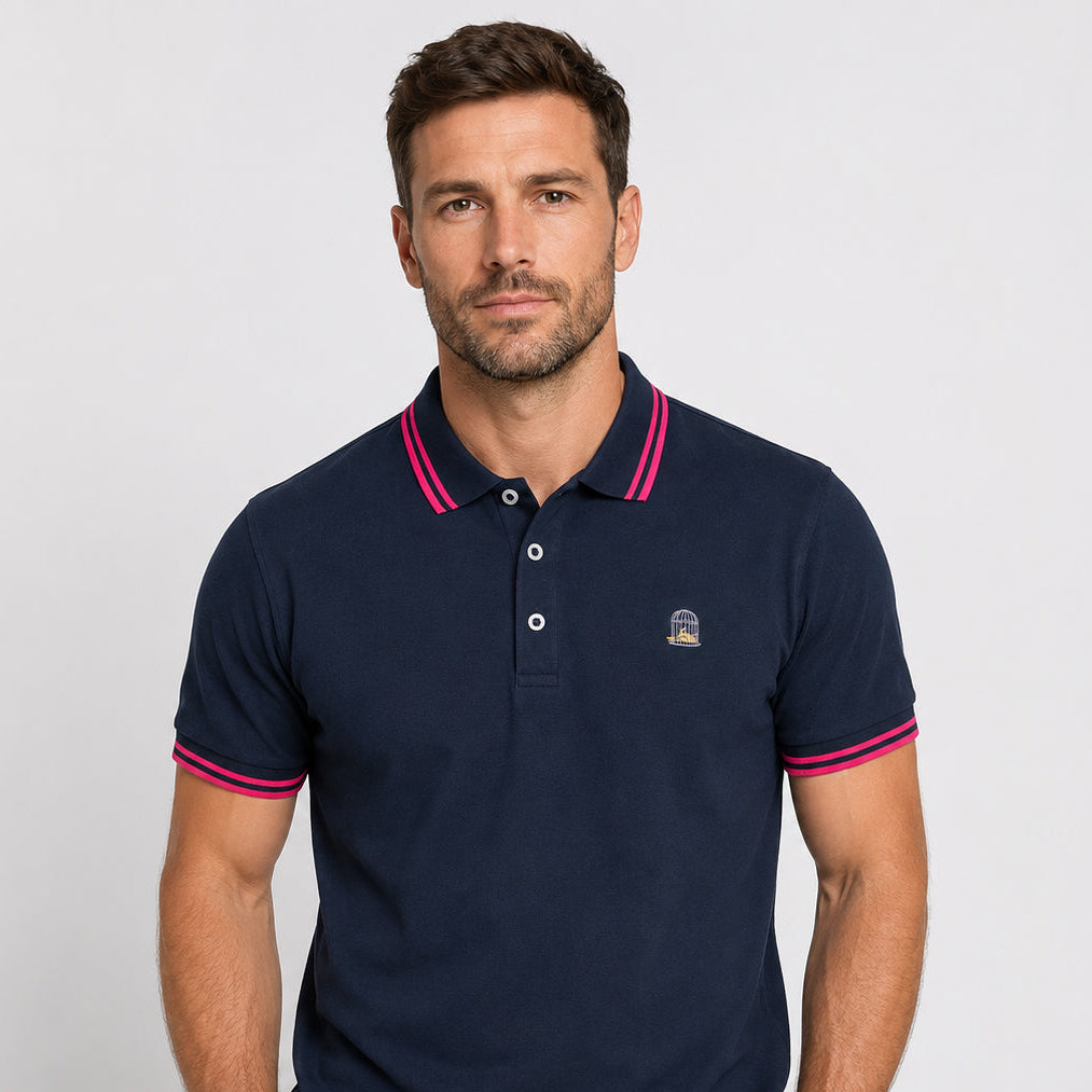 Monaco Polo — Navy