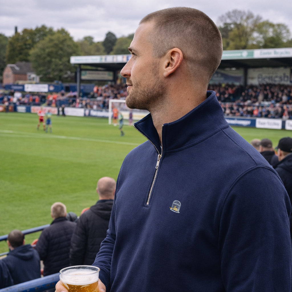 Dockside Navy Quarter Zip