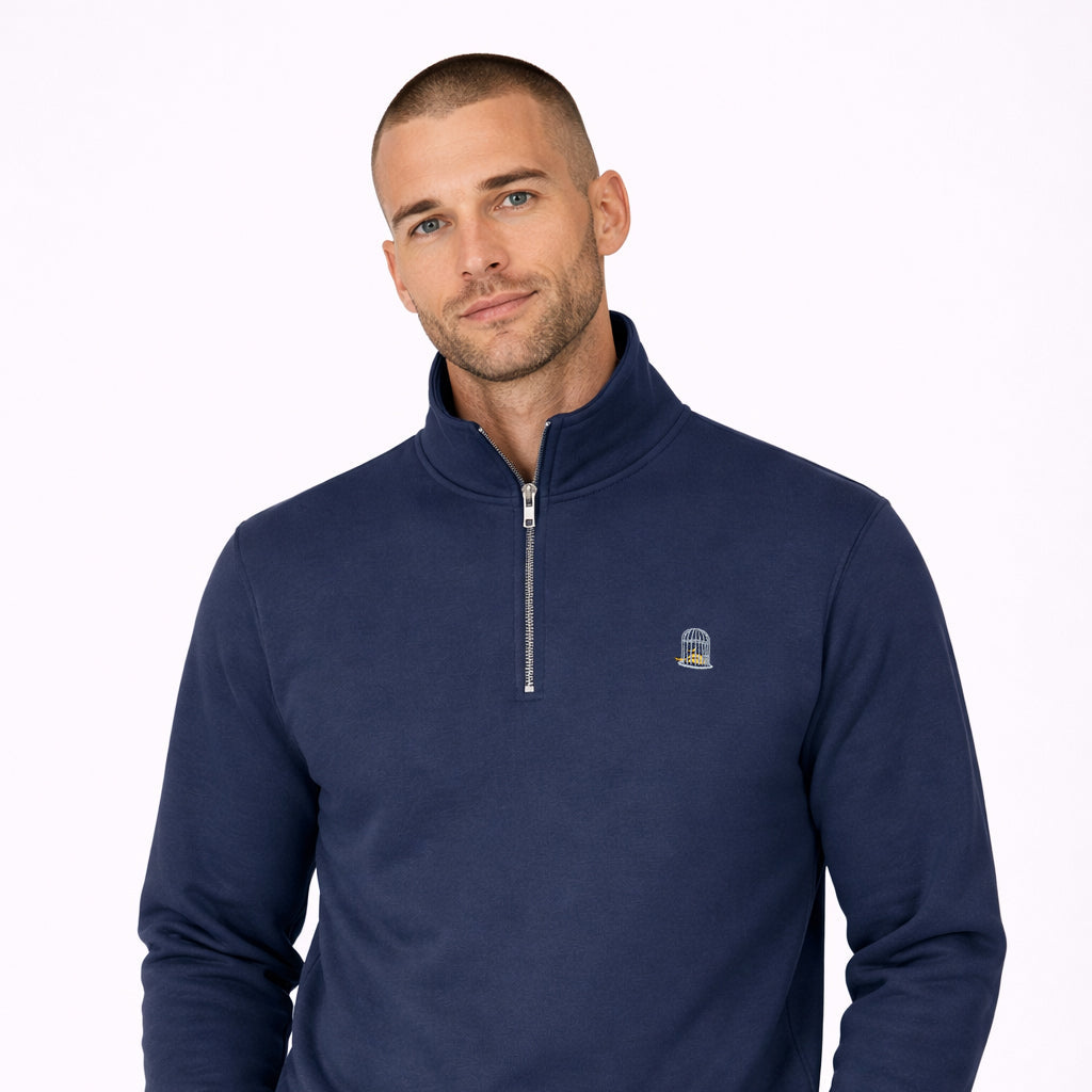Dockside Navy Quarter Zip