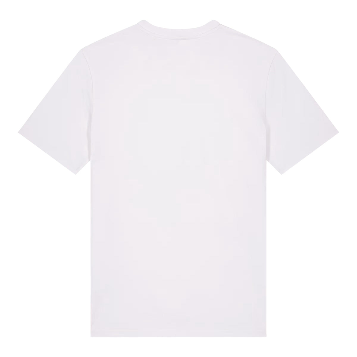 Sauce & Brown Project T-Shirt white back view, clean plain rear design